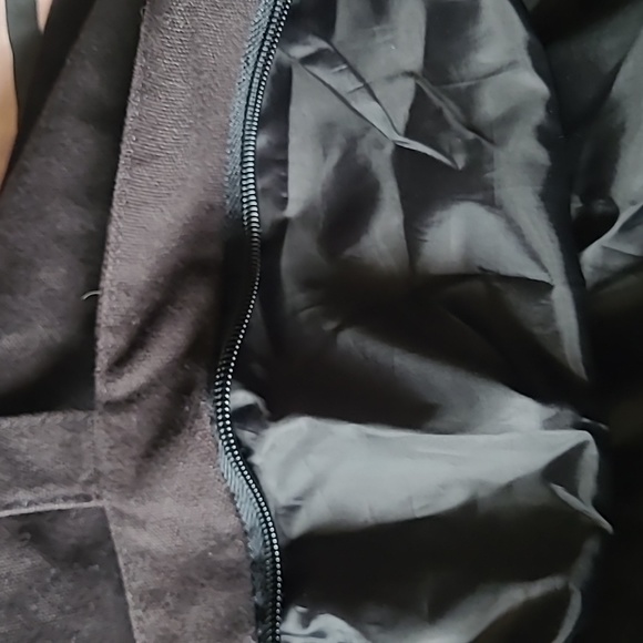 Victoria’s Secret | XL Tote Bag I Love VS Black Pink Striped | Zipper to close - Picture 8 of 14